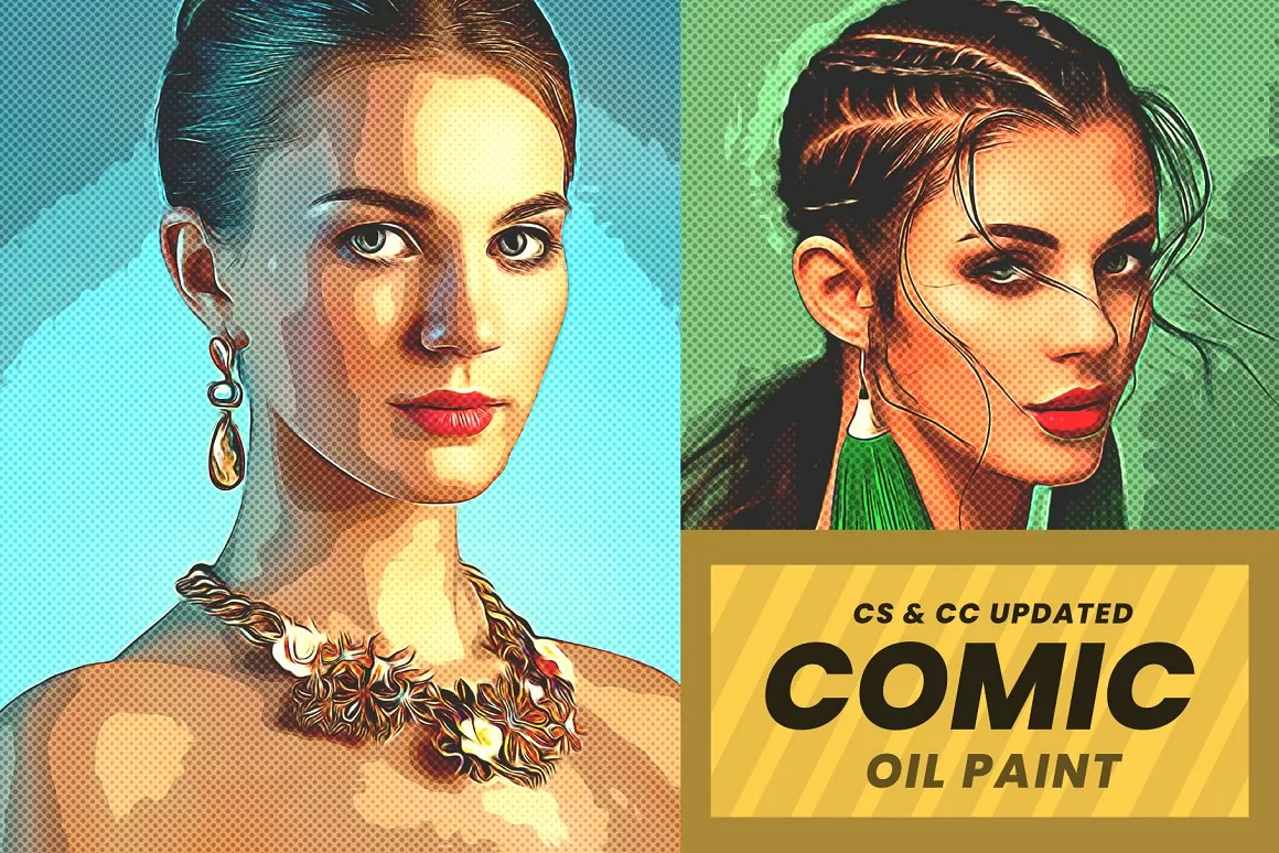 Comic Oil Paint