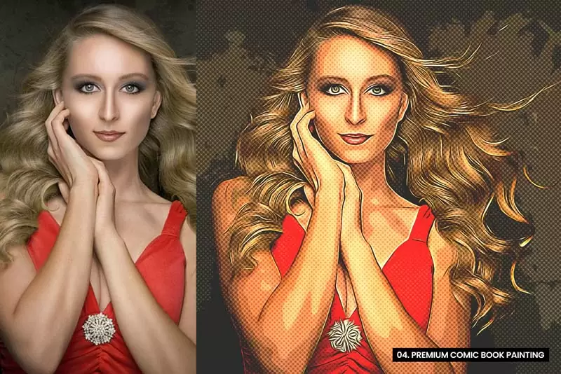 Comic Oil Paint