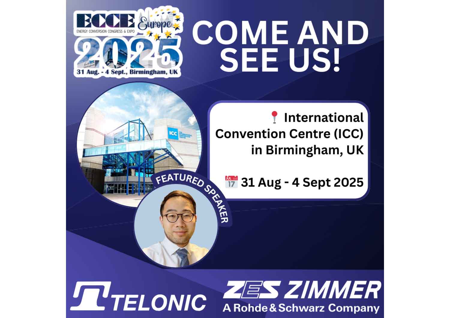 ECCE Europe 2025 — Come and See Us! (ICC Birmingham)