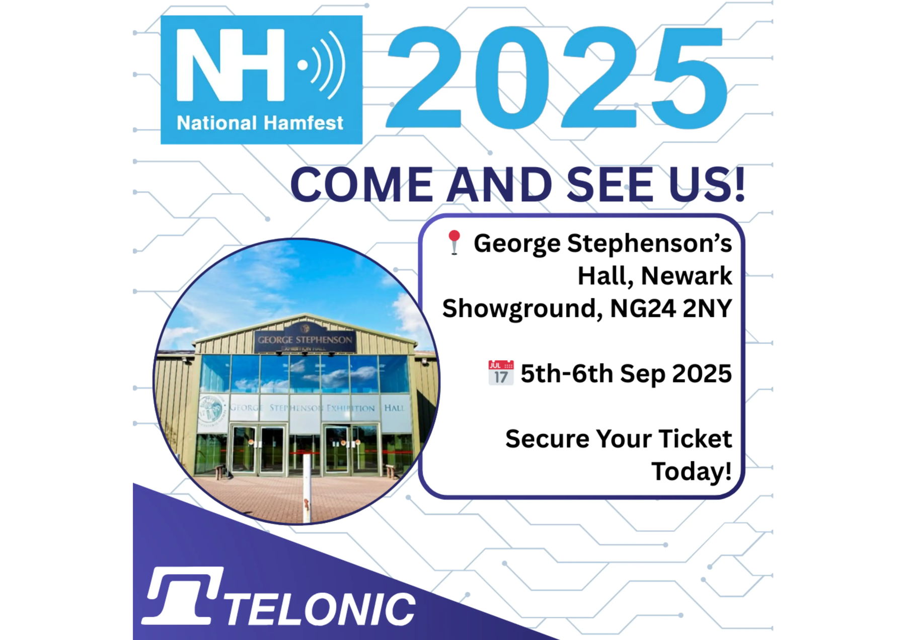 National Hamfest 2025 — Come and see us!